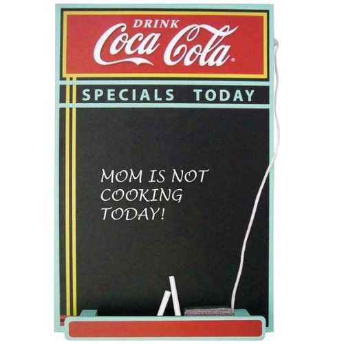 Coke Wood Chalkboard