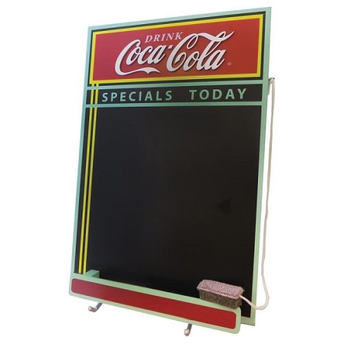 Coke Wood Chalkboard