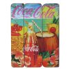 Coke Wood Wall Plaque Tropical