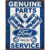 Ford Service Pistons Tin Sign