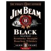 Jim Beam Black Label Metal Tin Sign
