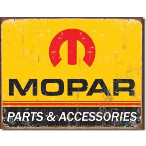 Mopar Logo 64-71 Metal Tin Sign