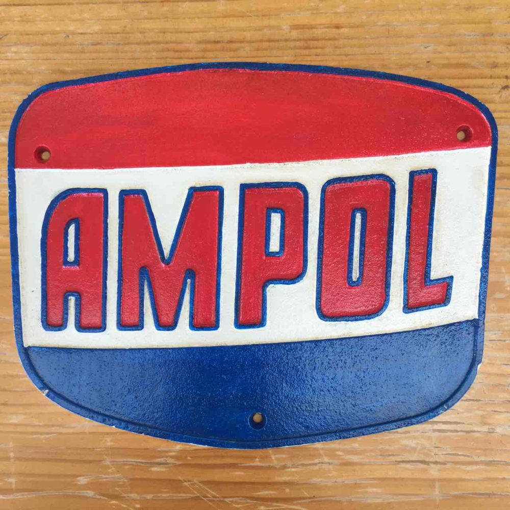 Ampol Motor Oil Sign