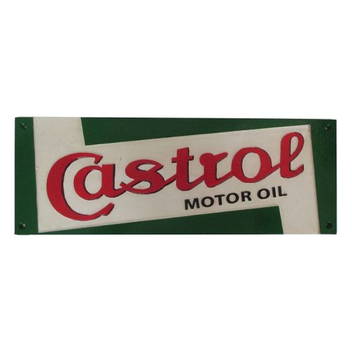 Castrol Motor Oil Cast Iron Sign