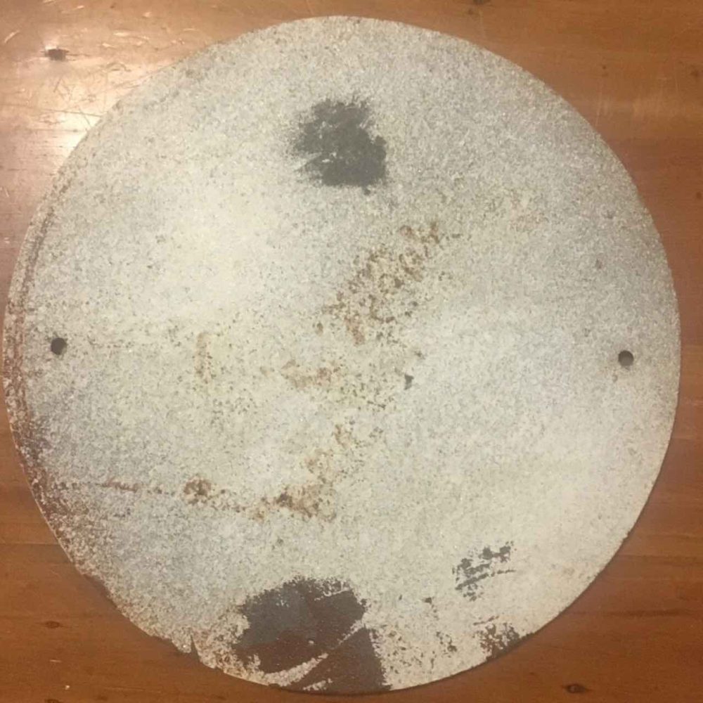 Ducati Meccanica Bologna Cast Iron Round Sign