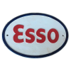 ESSO cast iron sign