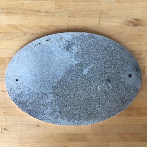 ESSO cast iron sign