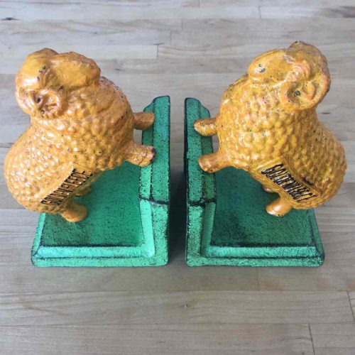 Golden Fleece Cast Iron Bookends