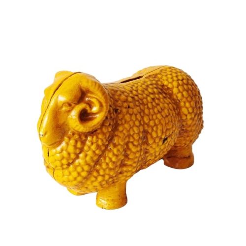 Golden Fleece Cast Iron Coin Bank