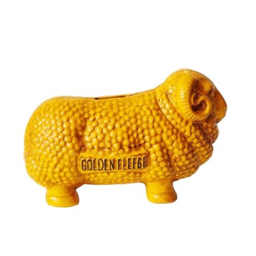 Golden Fleece Cast Iron Coin Bank