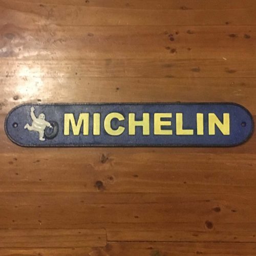 Michelin Man 51cm Cast Iron Sign