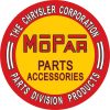 Mopar Parts Round Metal Tin Sign