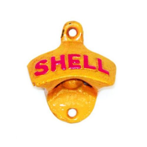 Shell Cast Iron Wall Bottle Opener