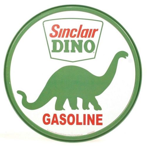 Sinclair Dino Tin Sign 1