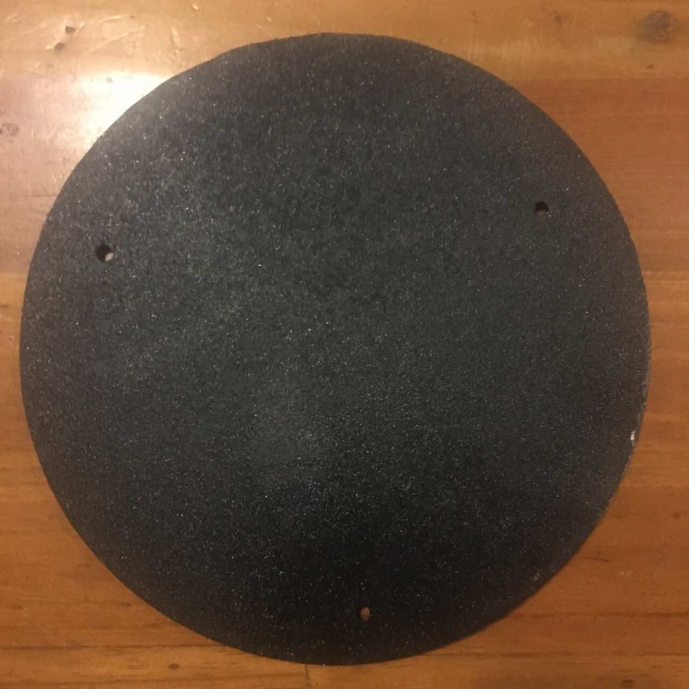 Triumph Cast Iron Round Sign