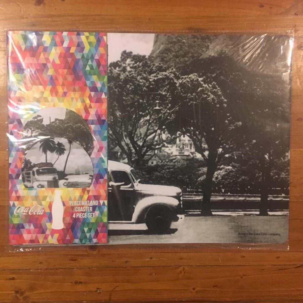 Coke Placemats and Coasters