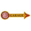 Shell Garage Arrow Cast Iron Sign