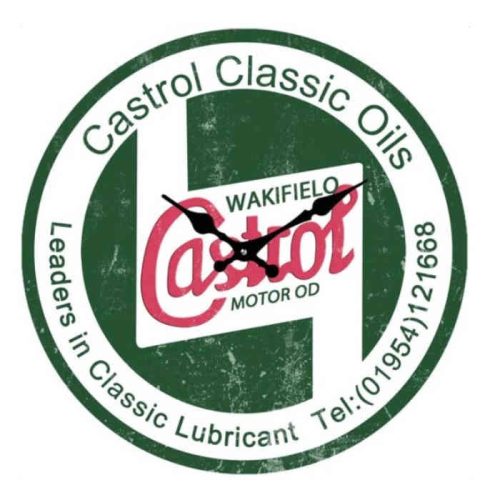 Castrol Wall Clock