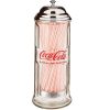 Coke Glass Straw Dispenser