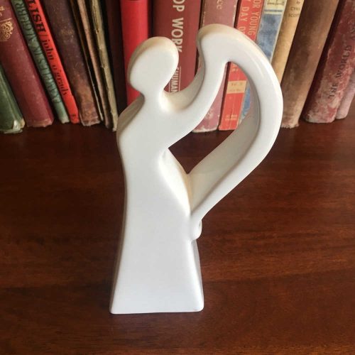 Ceramic White Angel Decor