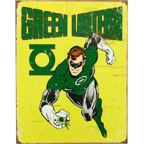 Green Lantern Retro Metal Tin Sign