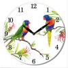 Rainbow Lorikeet Wall Clock