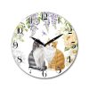 Pussy Cat Wall Clock