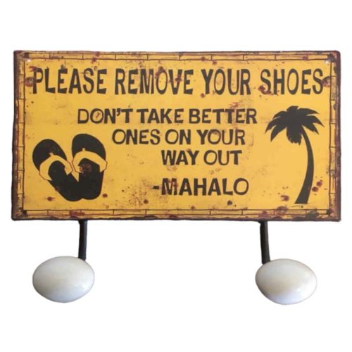 Shoes Metal Hook Sign main