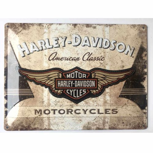 Harley Davidson American Classic Embossed Sign