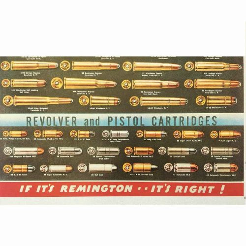 Remington Sporting Cartridges Tin Sign