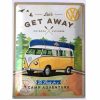 VW Bulli Lets Get away Sign