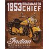1953 Indian Roadmaster Tin Sign