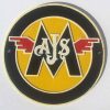 AJS Cast Iron Sign