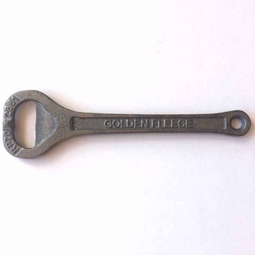 Cast Iron Golden Fleece Spanner Bottle Opener