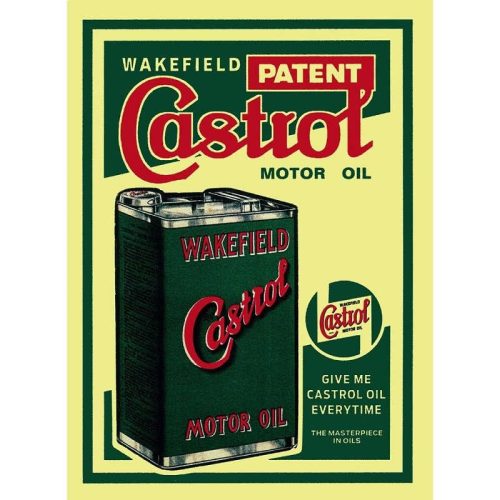 Castrol Tin Sign