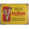 Sidchrome Tin Sign