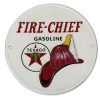 Texaco Fire Chief Cast Iron Sign
