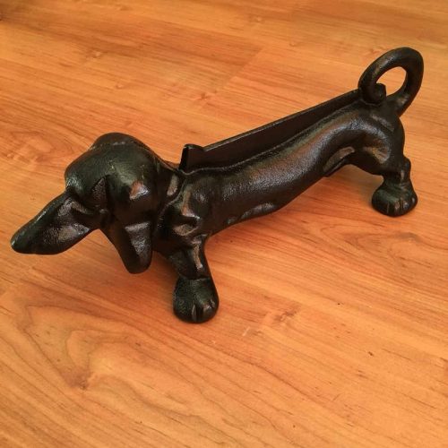 Cast Iron Dachshund Boot Scraper