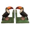 Cast Iron Toucan Bookends