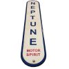 Blue Neptune Motor Spirit Cast Iron Sign