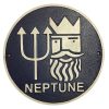 Neptune Sign Round Blue