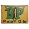 BP Motor Oils Tin Sign