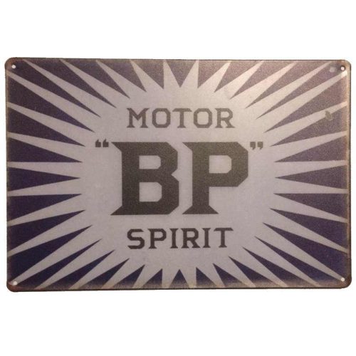 BP Motor Spirit Tin Sign
