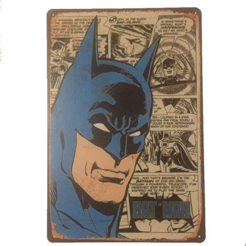 Batman Comics Tin Sign