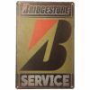 Bridgestone Service Tin Sign