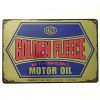 Golden Fleece Motor Oil Tin Sign