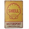 Shell Lubricating Oils Tin Sign