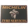 Michelin Man Tyre Services Tin Sign