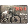 BSA Metal Tin Sign