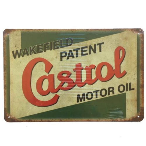 Castrol Wakefield Tin Sign
